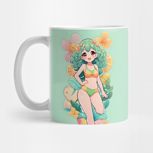 Cute anime bikini girl Mug